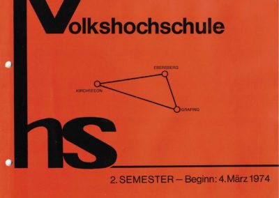 VHS Programm 2. Semster